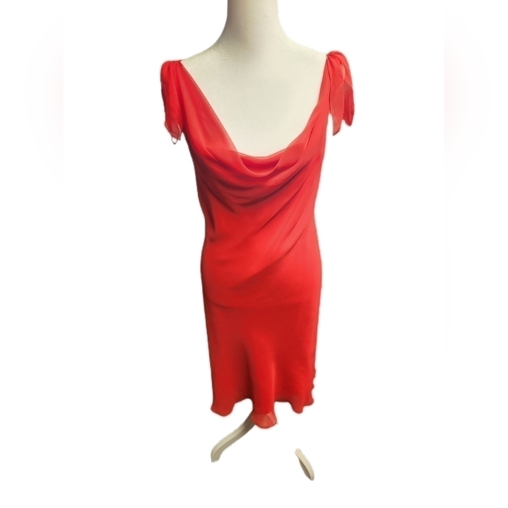 ABS by allen schwartz red size 6 dress